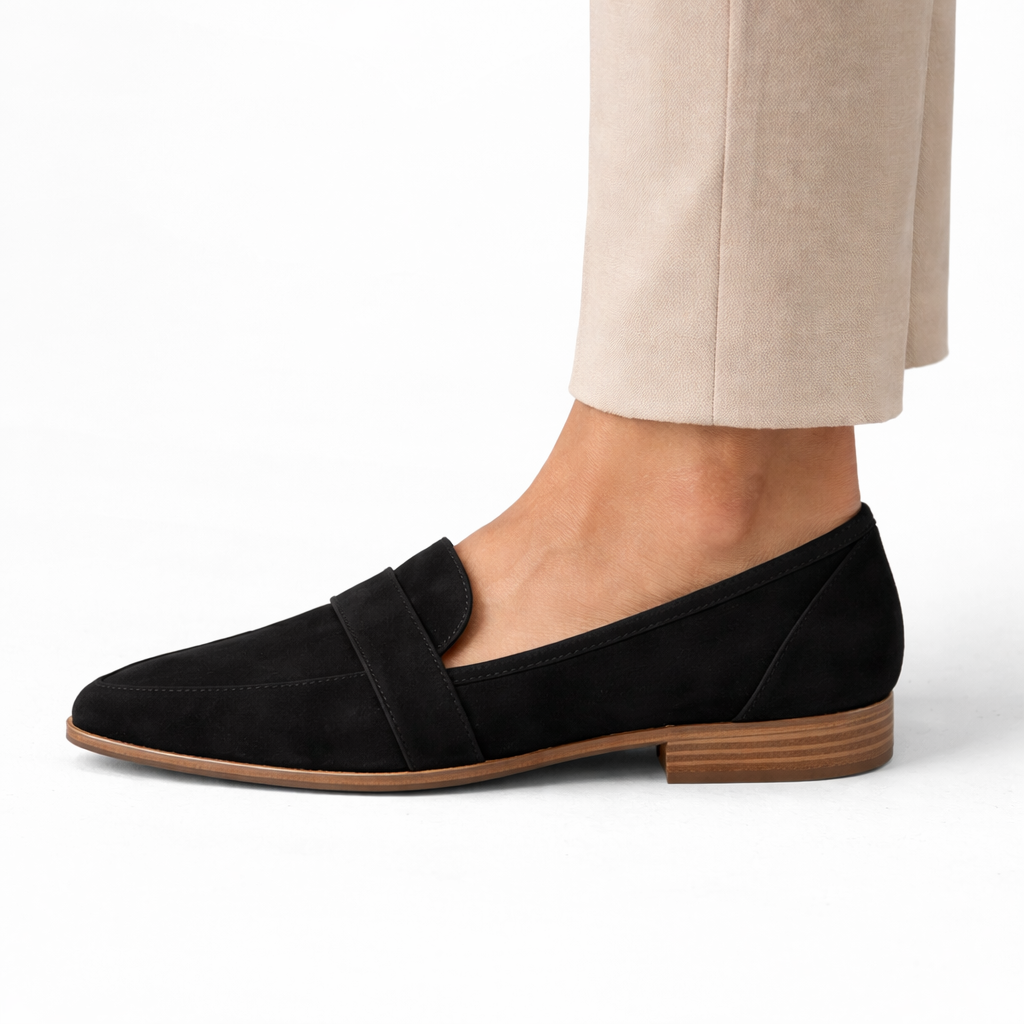 Rosalind | Women's Soft Suede Loafers Pointed Toe Lightweight