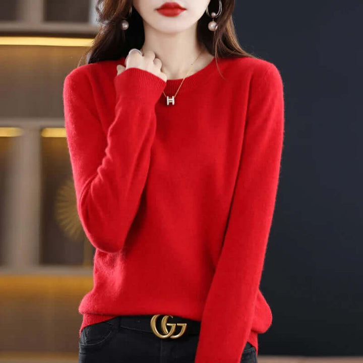 Natalie | Women's Soft Knitted Jumper Lightweight Warm Knit