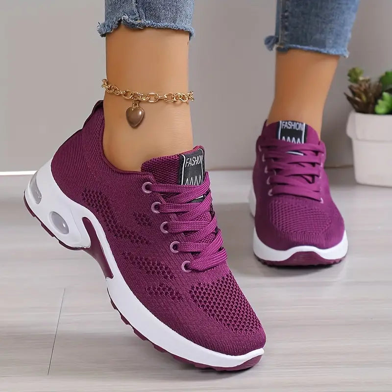 Clementine | Women's Arch Support Trainers Slip Resistant Cushioned