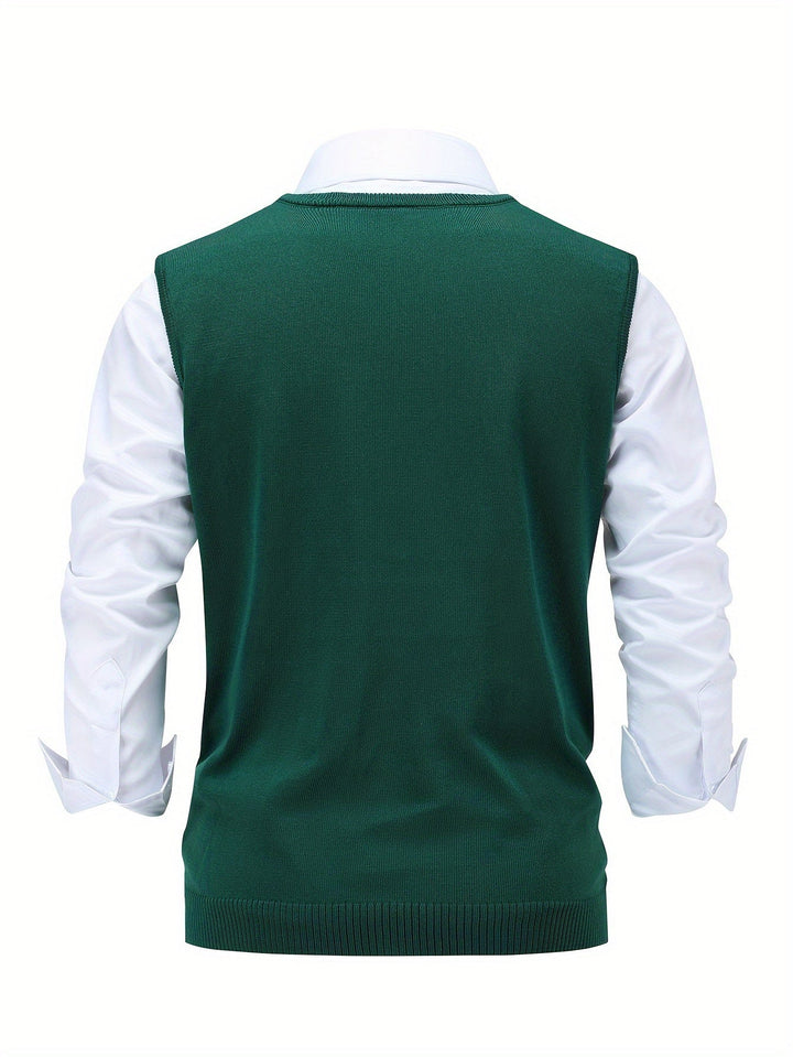 Chandler | Classic Argyle Sweater Vest