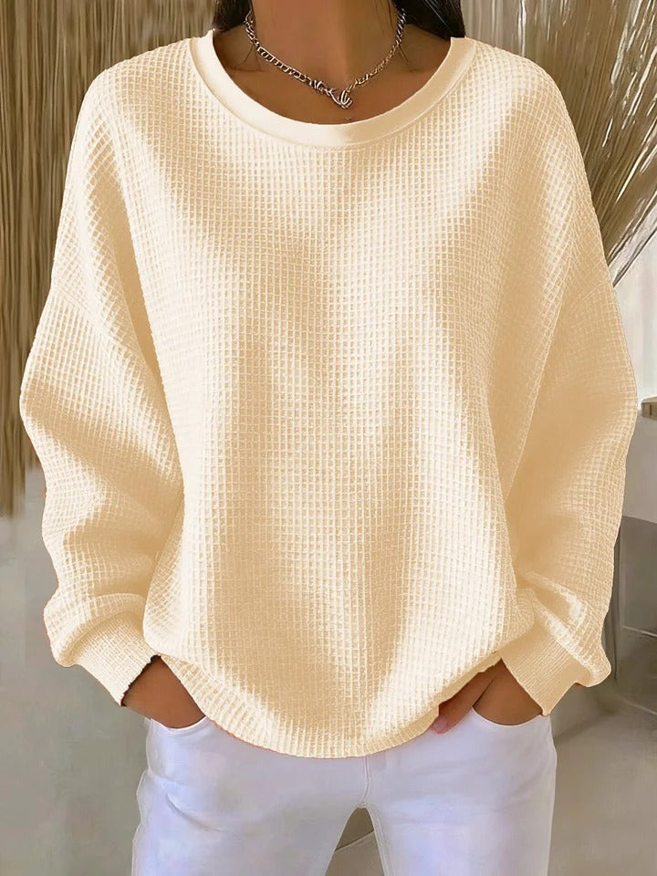 Sevira | Women's Relaxed Fit Soft Jumper Pill-Resistant Texture