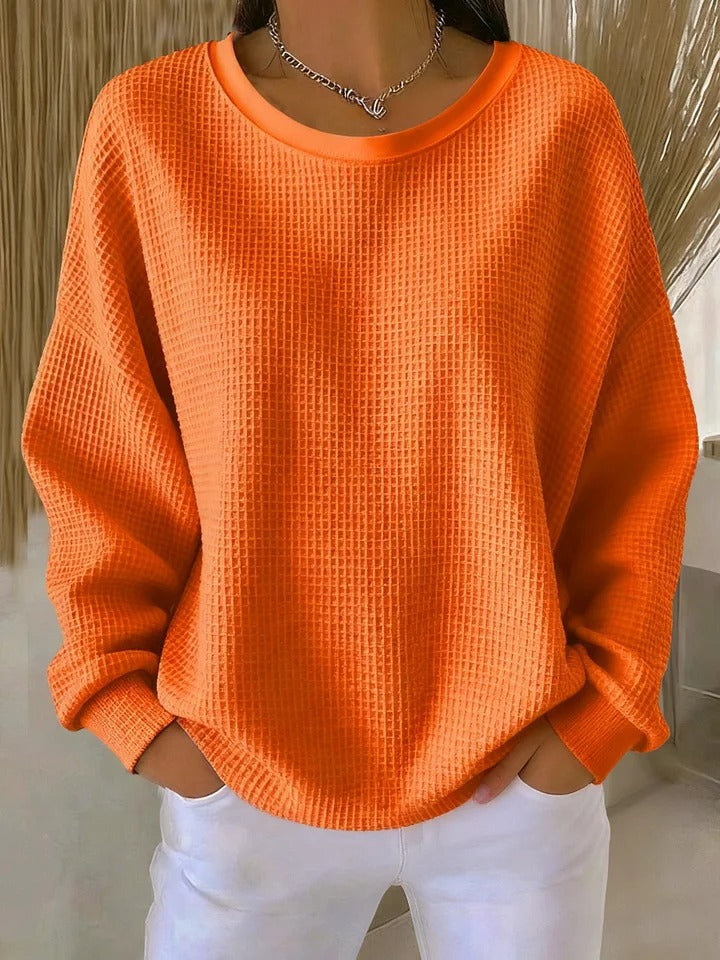 Sevira | Women's Relaxed Fit Soft Jumper Pill-Resistant Texture