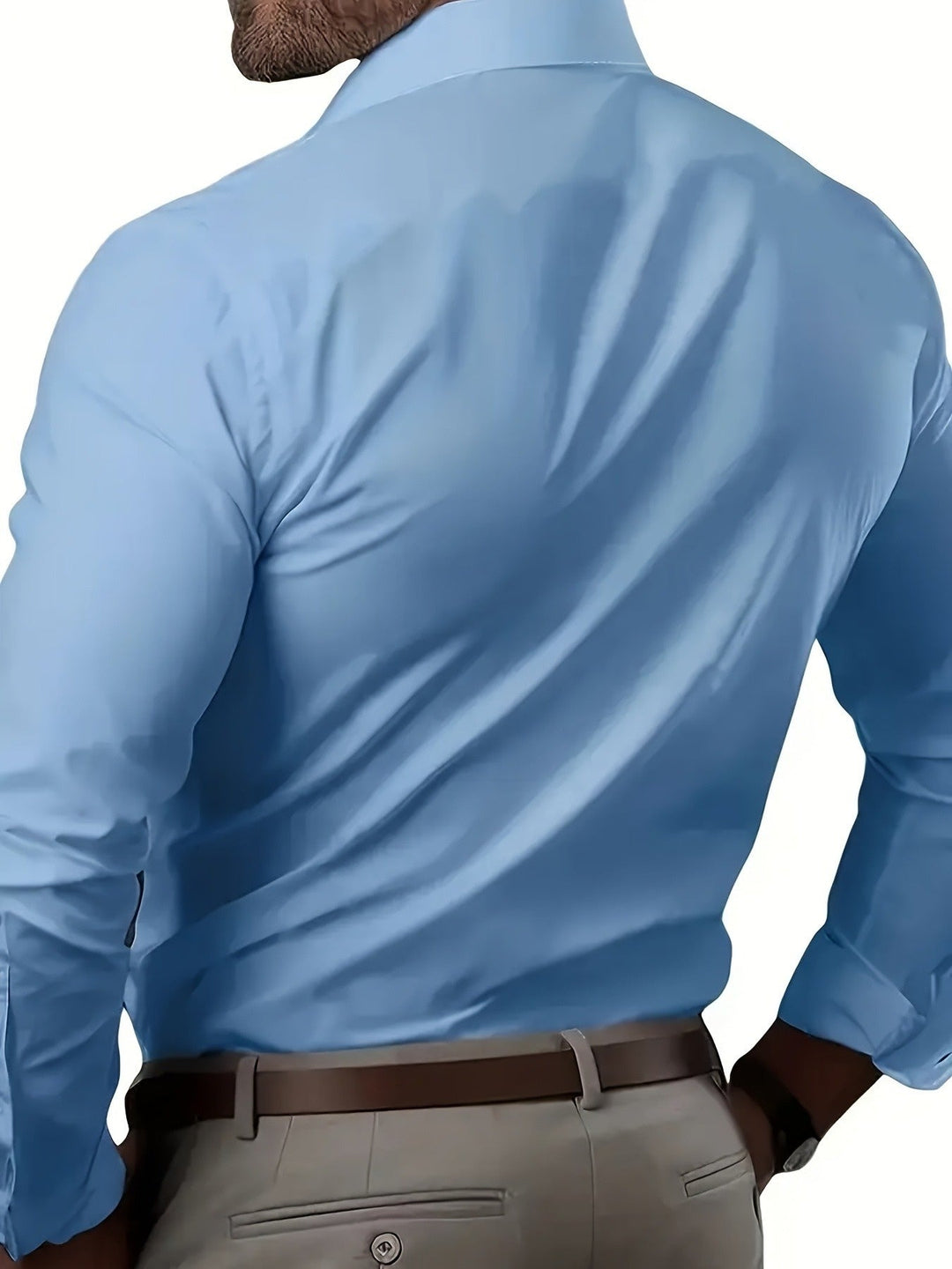 Freya | Women's Slim-Fit Dress Shirt Classic Collar Button Front