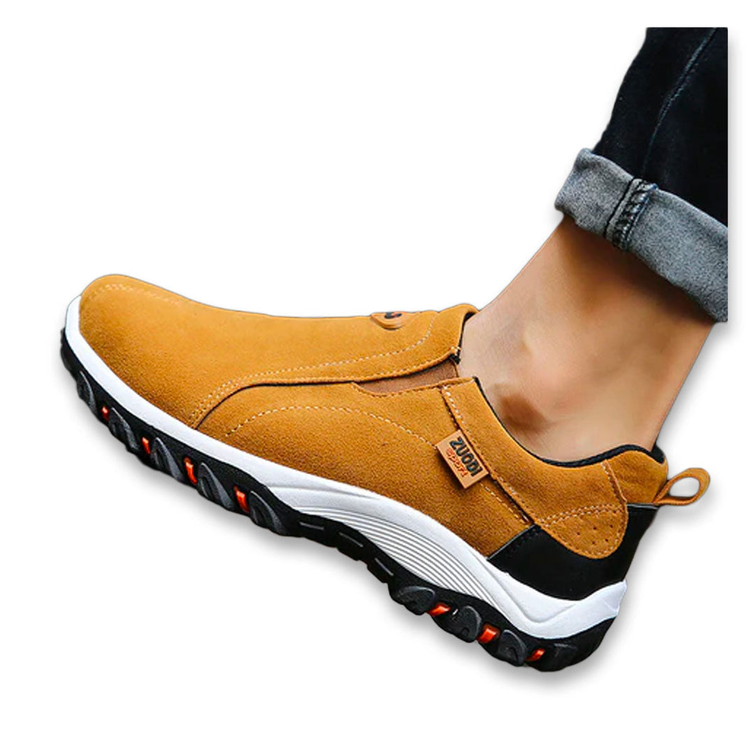 Alfie | Men's Slip-On Trainers with Orthopaedic Footbed
