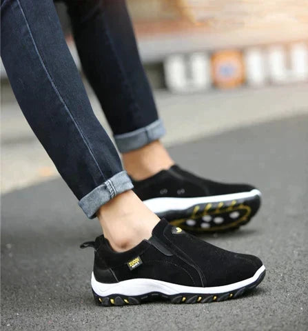 Alfie | Men's Slip-On Trainers with Orthopaedic Footbed