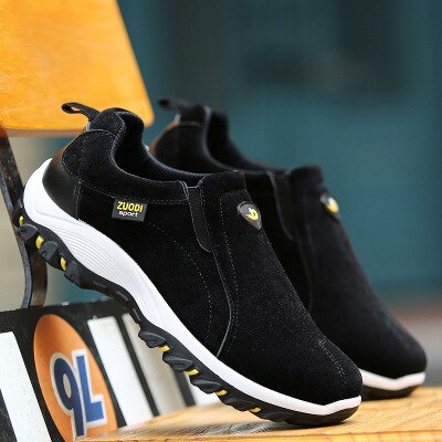Alfie | Men's Slip-On Trainers with Orthopaedic Footbed