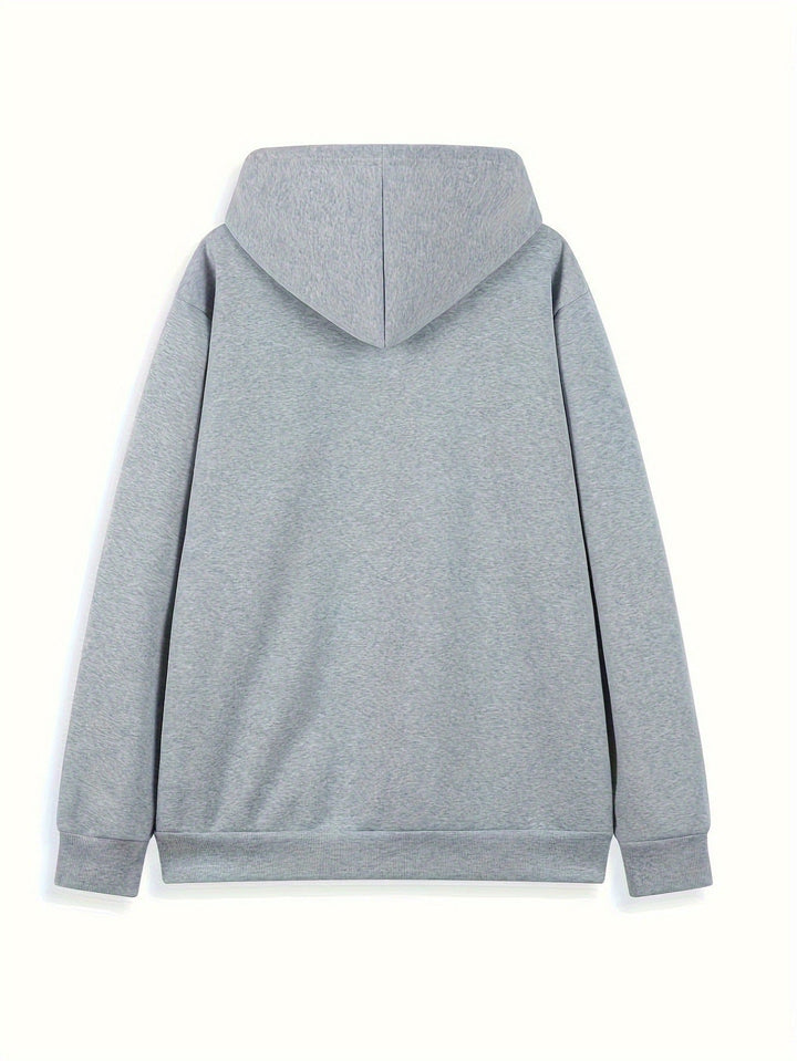 Finley | Men's Christmas Hoodie with Beer Mug Print and Hood