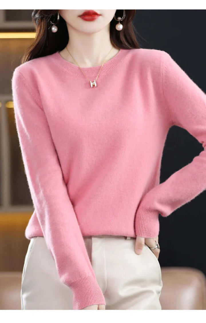 Natalie | Women's Soft Knitted Jumper Lightweight Warm Knit
