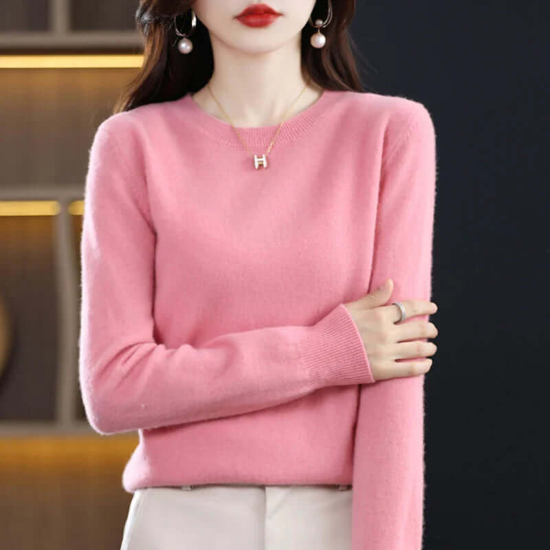 Natalie | Women's Soft Knitted Jumper Lightweight Warm Knit