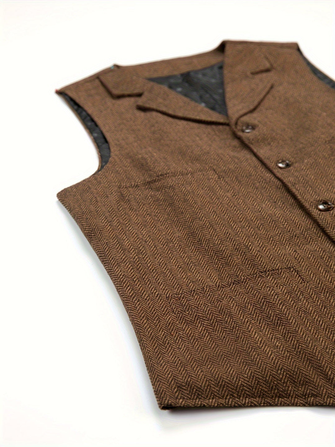 Colton | Heritage Herringbone Waistcoat