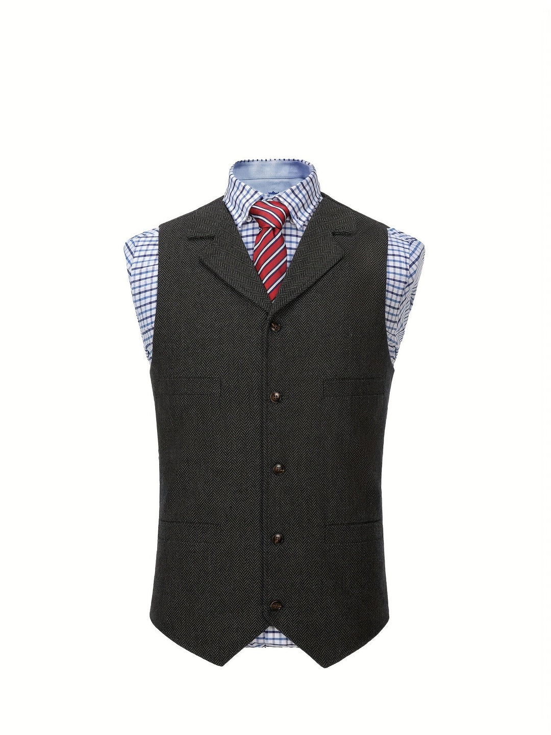 Colton | Heritage Herringbone Waistcoat
