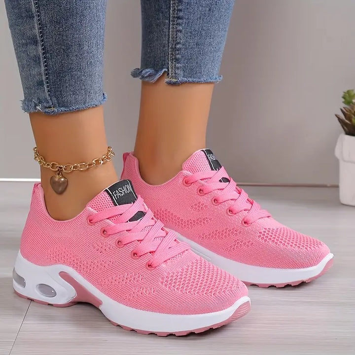 Clementine | Women's Arch Support Trainers Slip Resistant Cushioned
