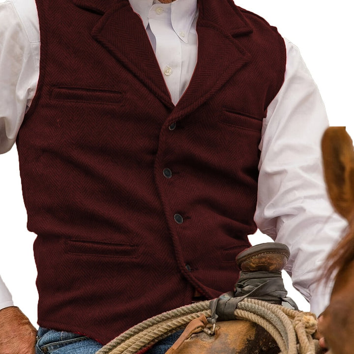 Colton | Heritage Herringbone Waistcoat