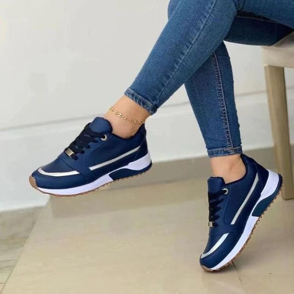 Greta | Women's Comfort Trainers Ergonomic Footbed Shock-Absorbing Sole