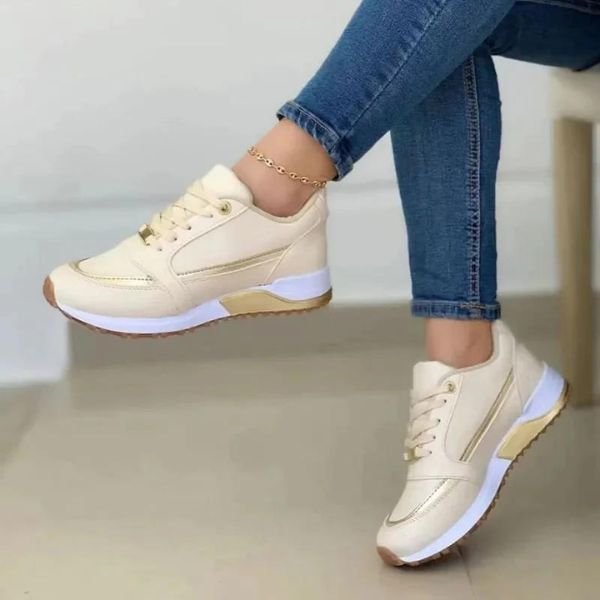 Greta | Women's Comfort Trainers Ergonomic Footbed Shock-Absorbing Sole