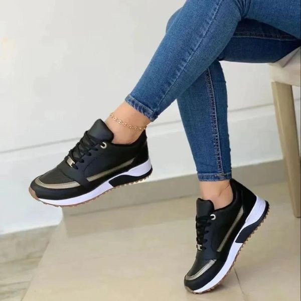 Greta | Women's Comfort Trainers Ergonomic Footbed Shock-Absorbing Sole