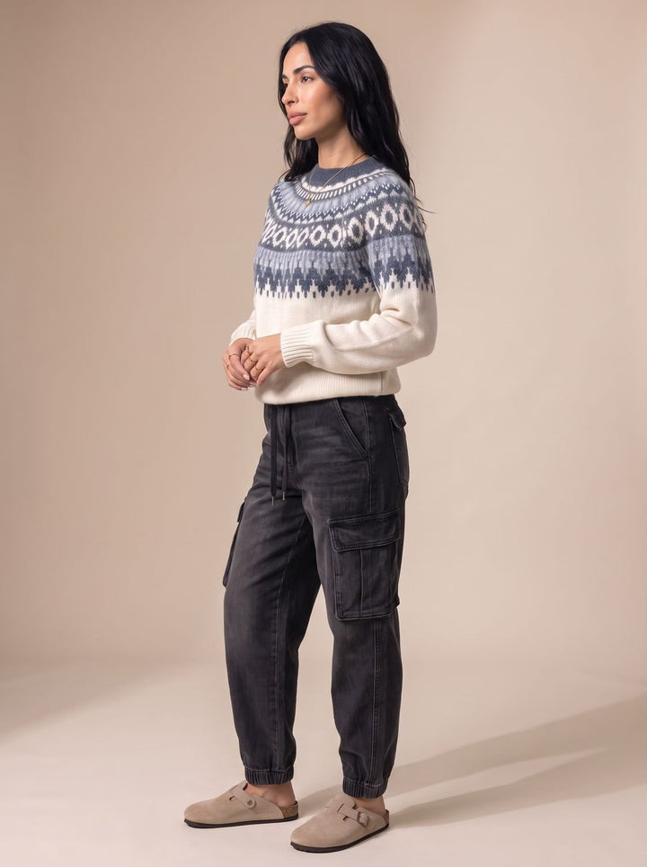 Elfriede | Women's Fair Isle Christmas Jumper Nordic Pattern Knit
