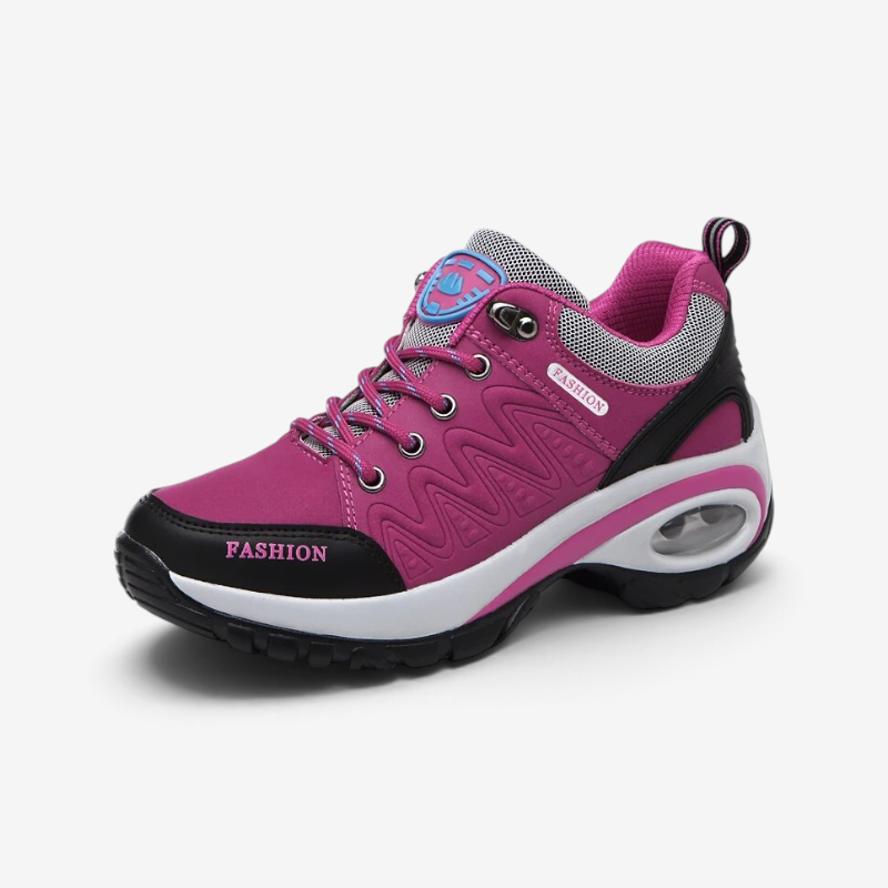 Evie | Women's Non-Slip Trainers Structured Heel Curved Sole