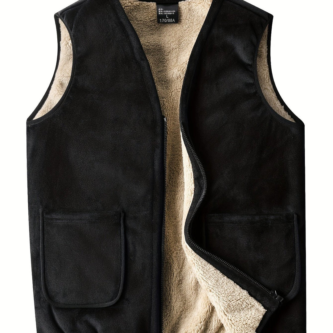 Gabriel | Cozy Lined Sleeveless Gilet