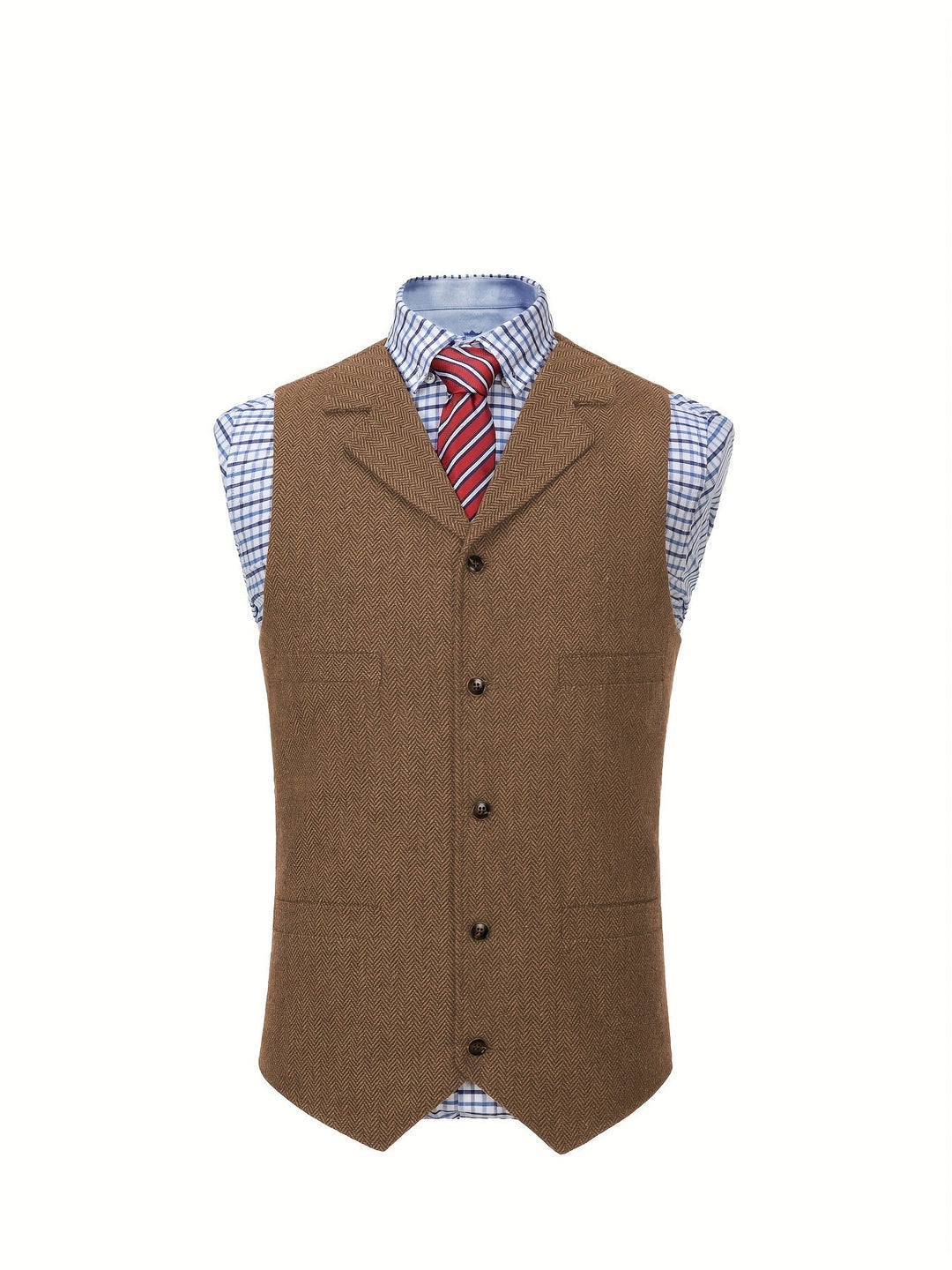 Colton | Heritage Herringbone Waistcoat