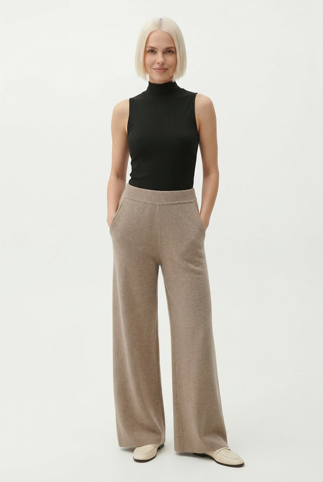Maren High Waist Wide Leg Lounge Pants