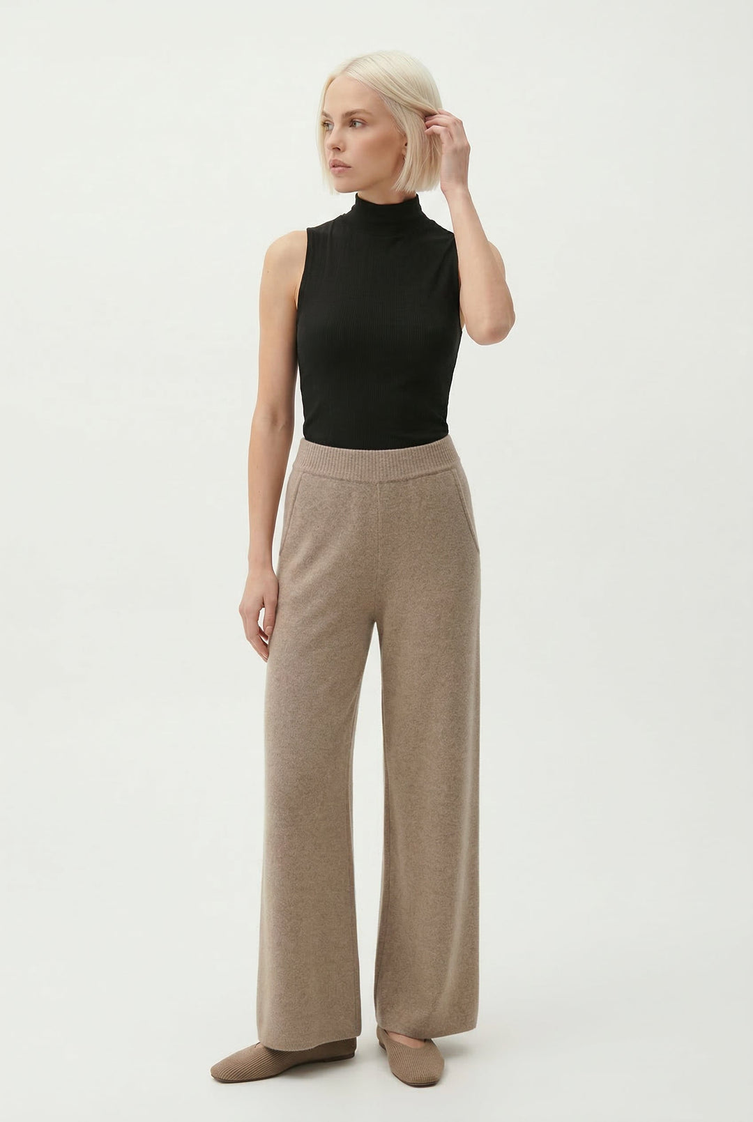 Maren High Waist Wide Leg Lounge Pants