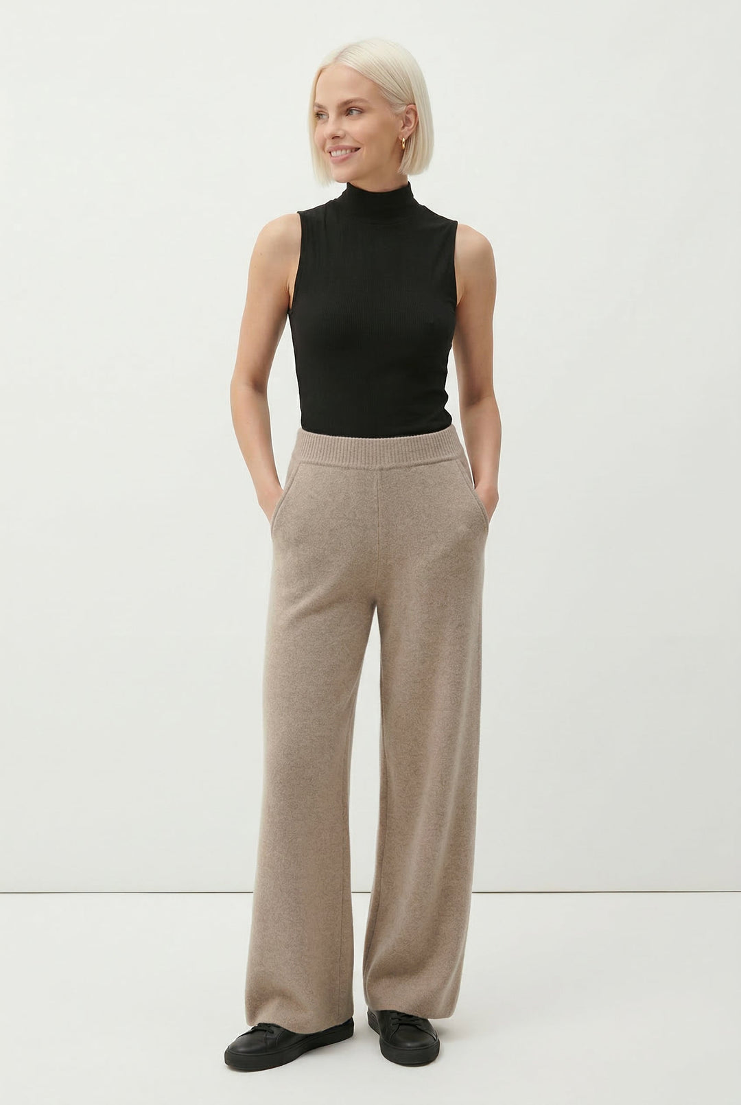 Maren High Waist Wide Leg Lounge Pants