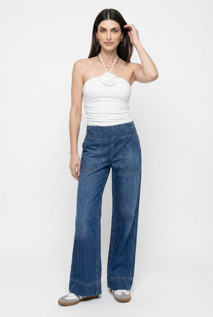 Vivienne High Waist Wide Leg Jeans