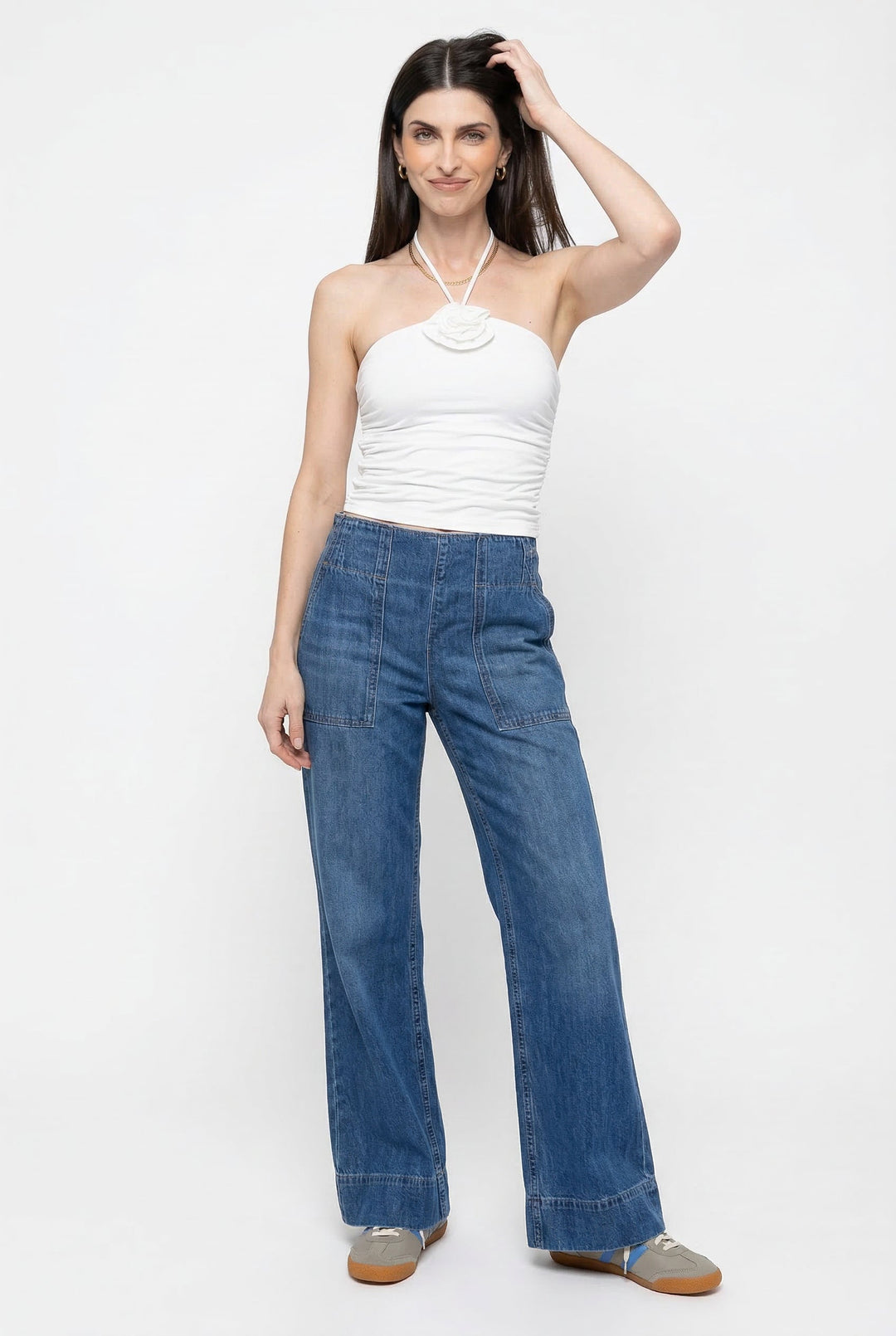 Vivienne High Waist Wide Leg Jeans