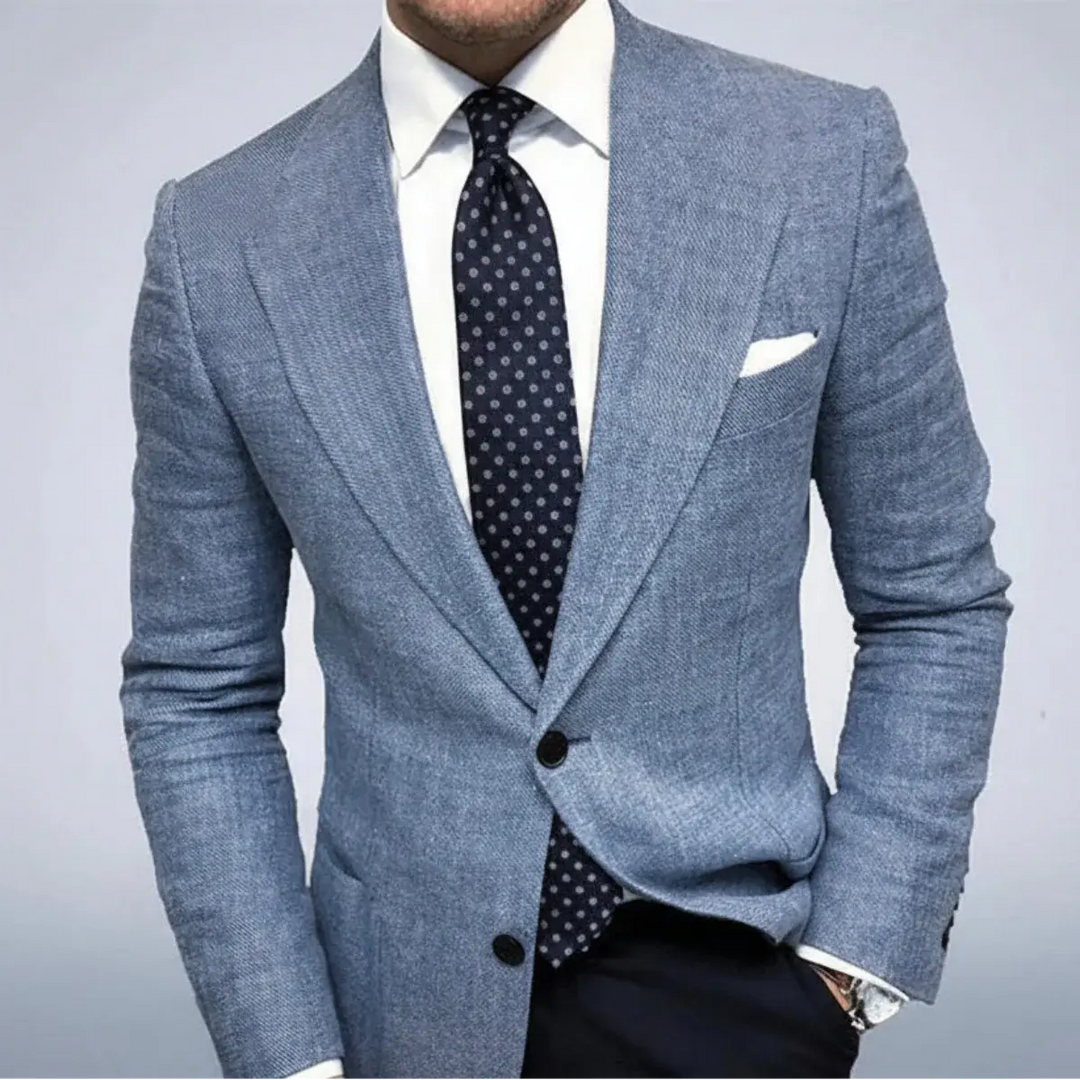 Men's Blazer Light-Coloured Tailored