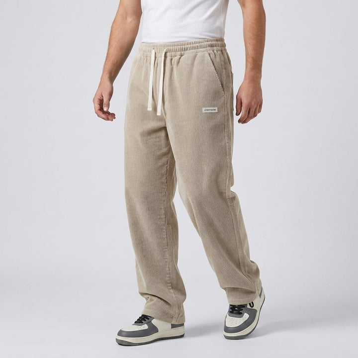 Men's Corduroy Trousers Loose Fit