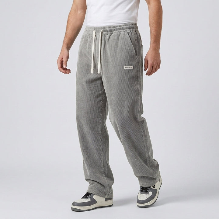 Men's Corduroy Trousers Loose Fit