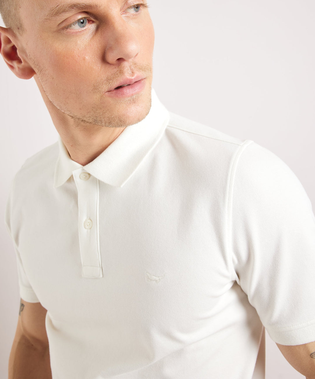 Julian | Men's Stretch Polo Shirt Slim Fit Button Placket