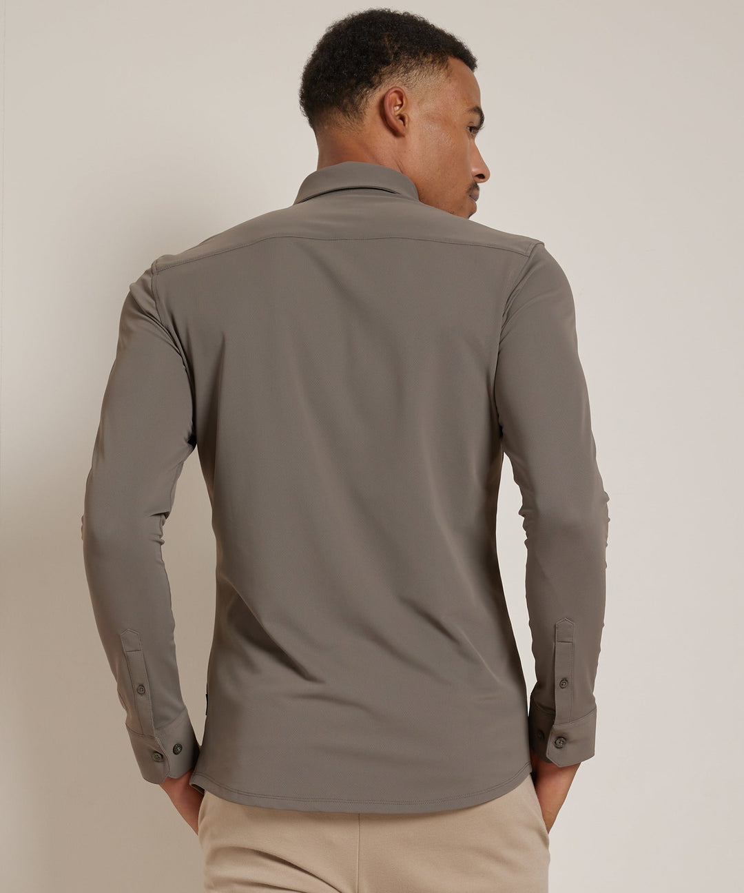 Gilbert | Men's Smart Casual Stretch Shirt Long Sleeve Button-Up
