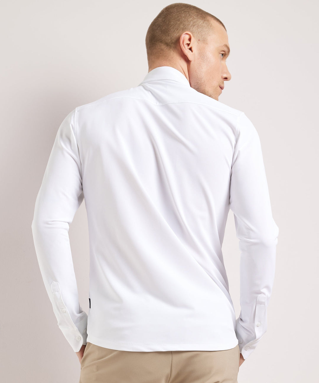 Gilbert | Men's Smart Casual Stretch Shirt Long Sleeve Button-Up