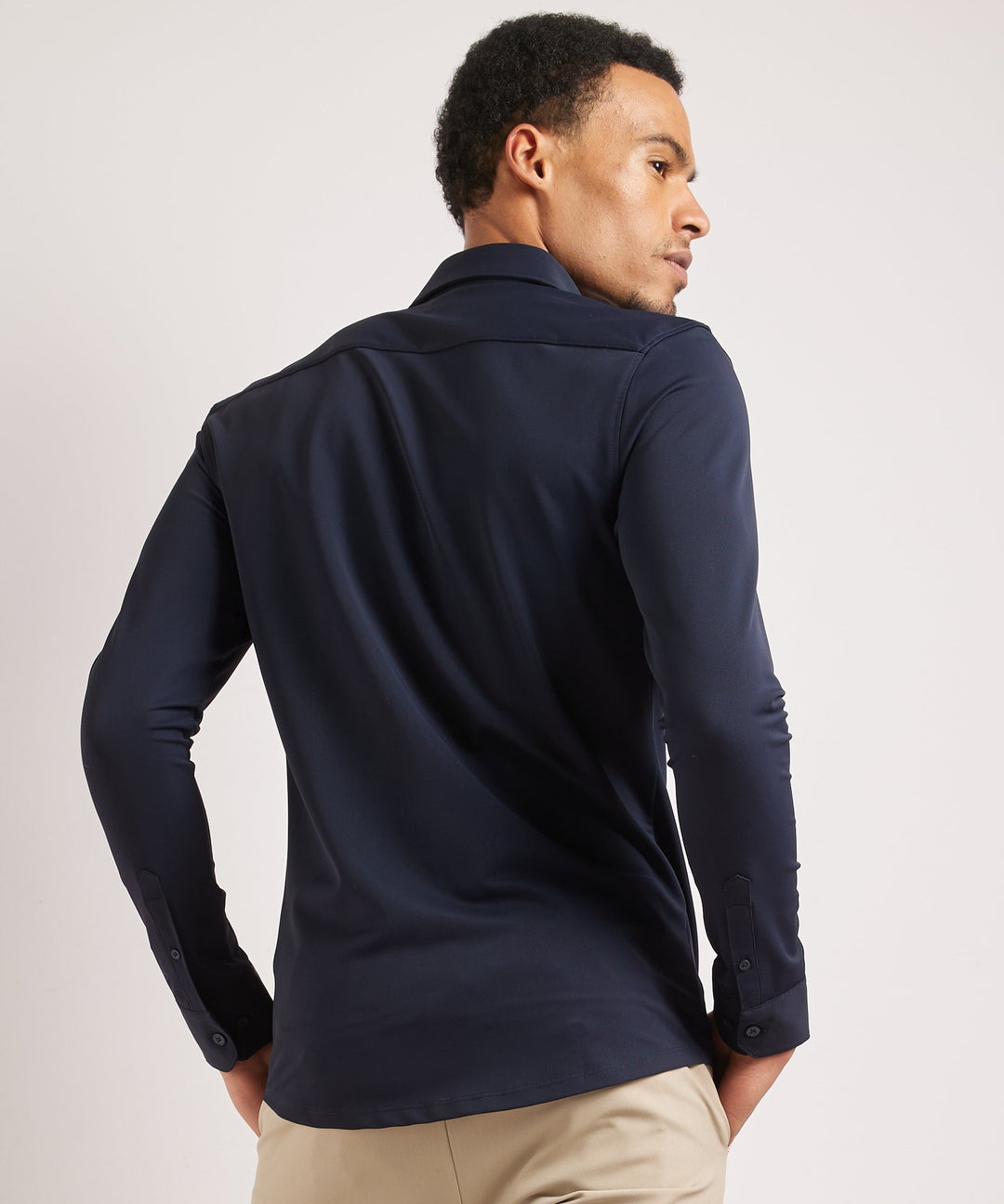 Gilbert | Men's Smart Casual Stretch Shirt Long Sleeve Button-Up