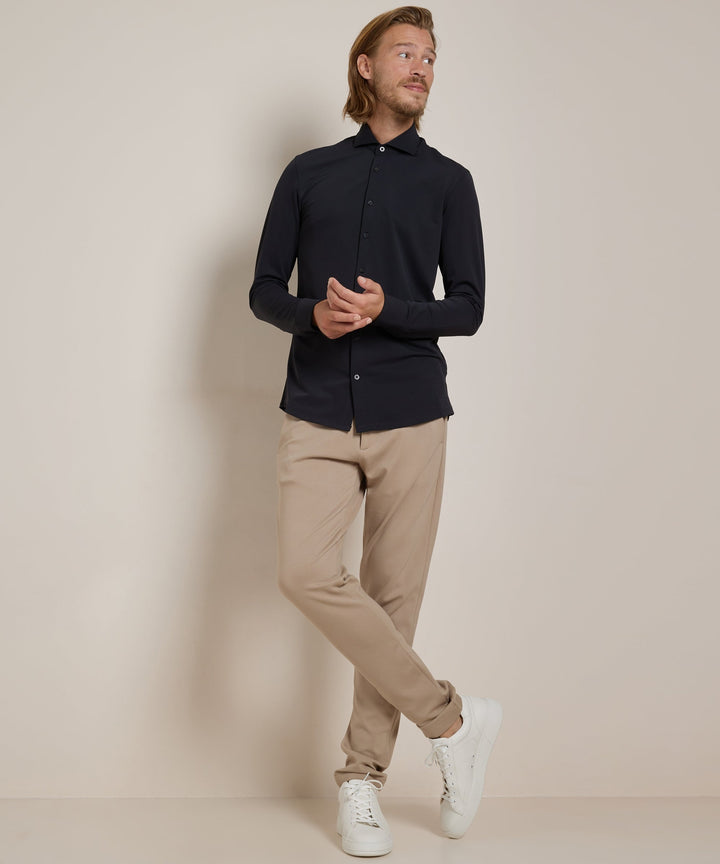 Gilbert | Men's Smart Casual Stretch Shirt Long Sleeve Button-Up