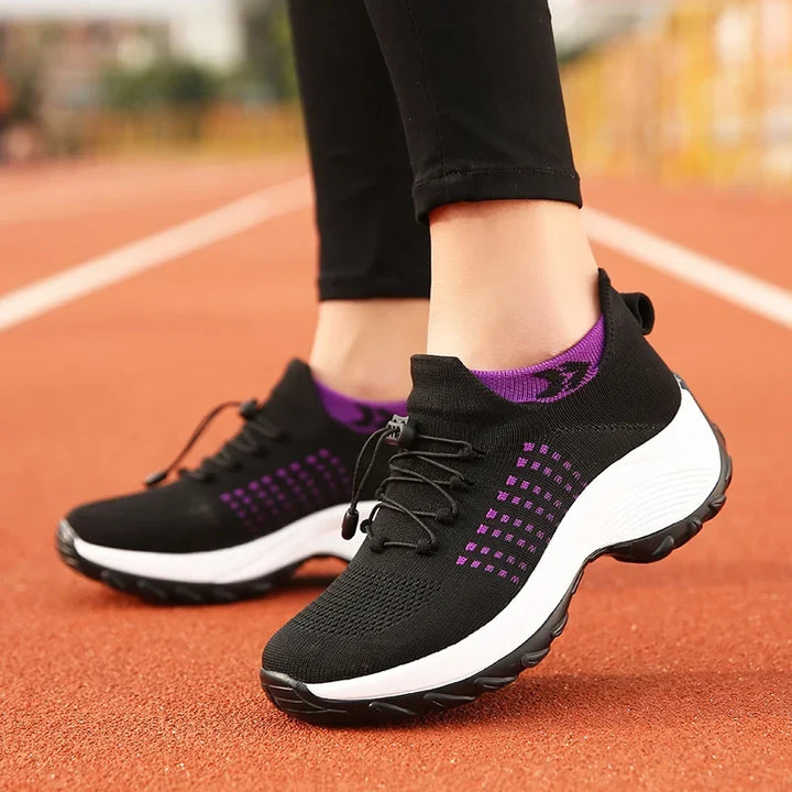 Albert | Men's Cushioned Trainers Raised Arch Support Shock-Absorbing Sole