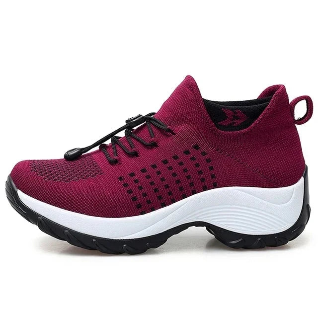 Albert | Men's Cushioned Trainers Raised Arch Support Shock-Absorbing Sole