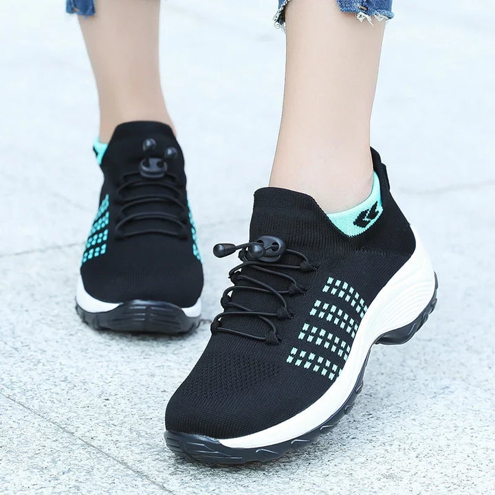 Albert | Men's Cushioned Trainers Raised Arch Support Shock-Absorbing Sole