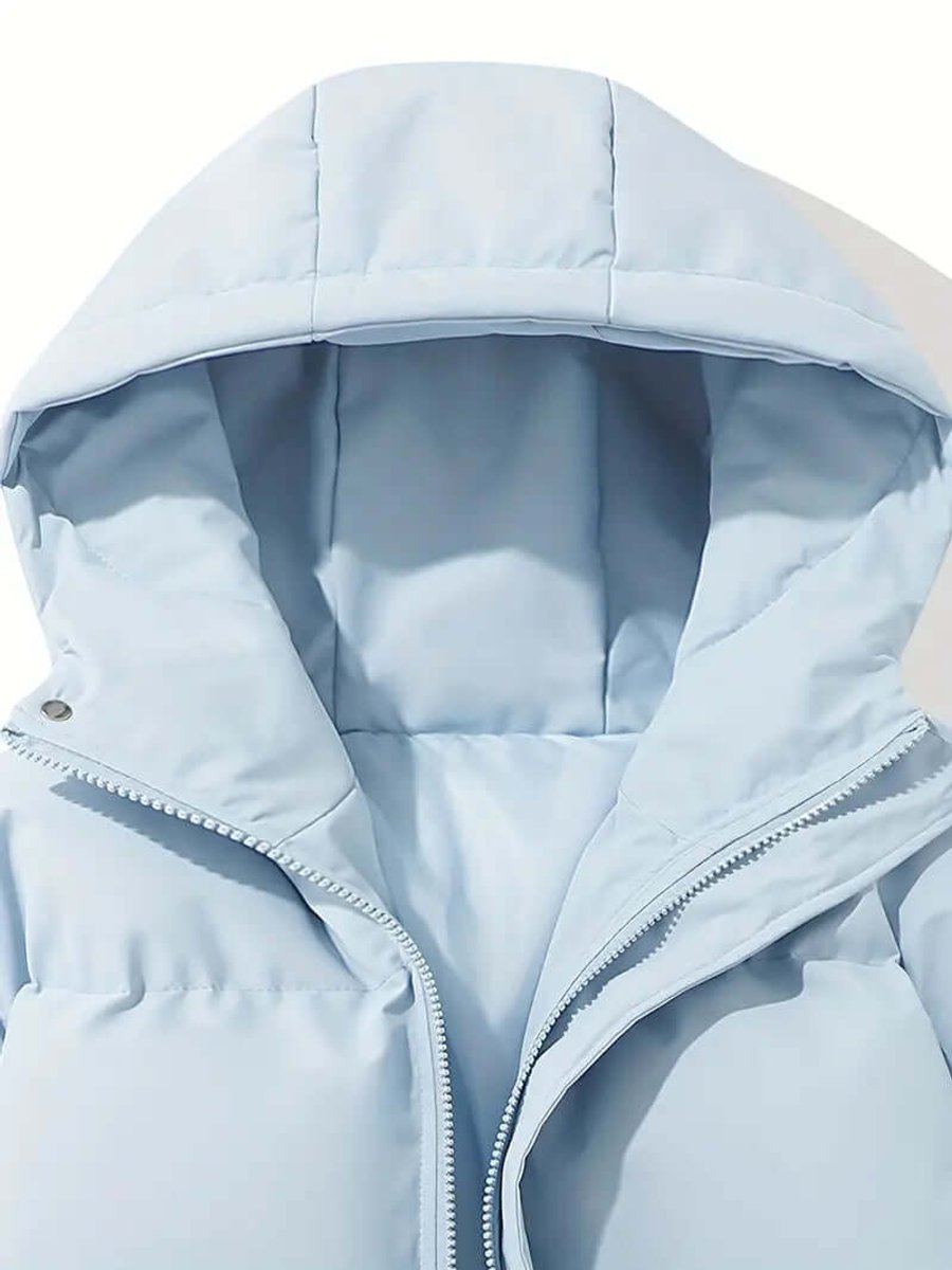 Scarlett | Ladies Puffer Jacket Hooded Quilted Zip-Up Winter Coat