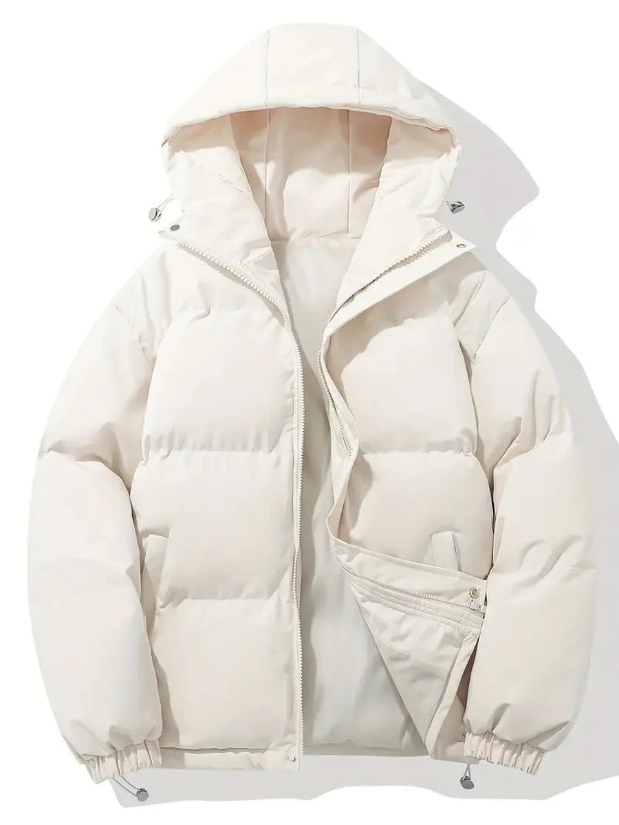 Rosie | Ladies Puffer Jacket Hooded Zip-Up Quilted Winter Coat