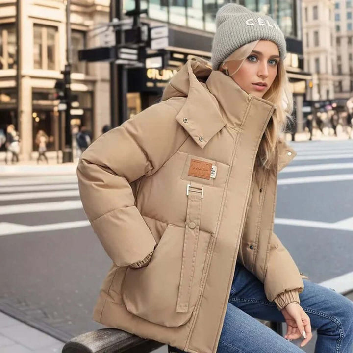 Ava | Ladies Puffer Jacket Oversized Quilted Winter Coat Women