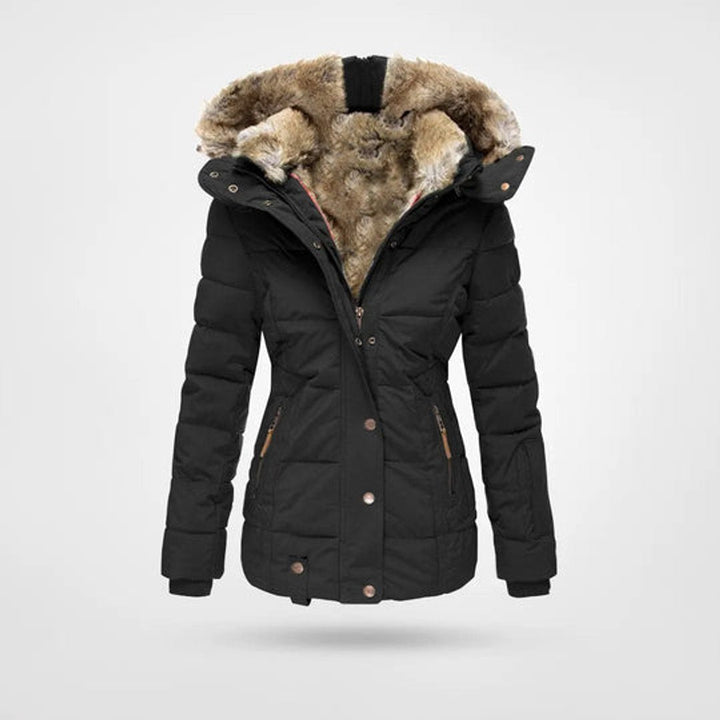 Emily | Ladies Puffer Jacket Womens Waterproof Hooded Winter Coat