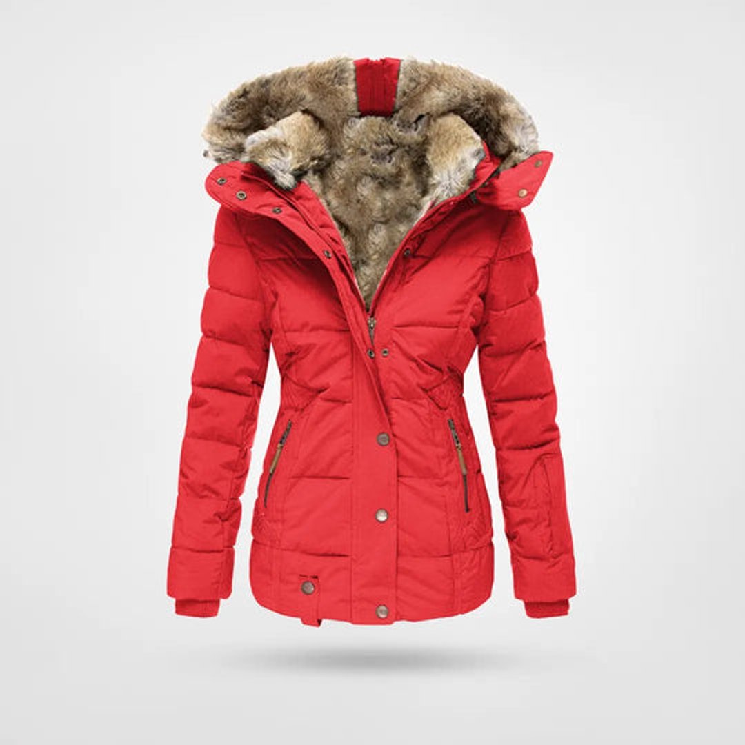 Emily | Ladies Puffer Jacket Womens Waterproof Hooded Winter Coat