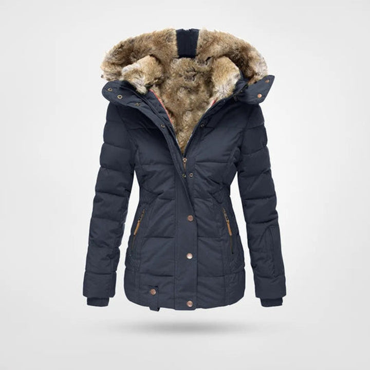 Emily | Ladies Puffer Jacket Womens Waterproof Hooded Winter Coat