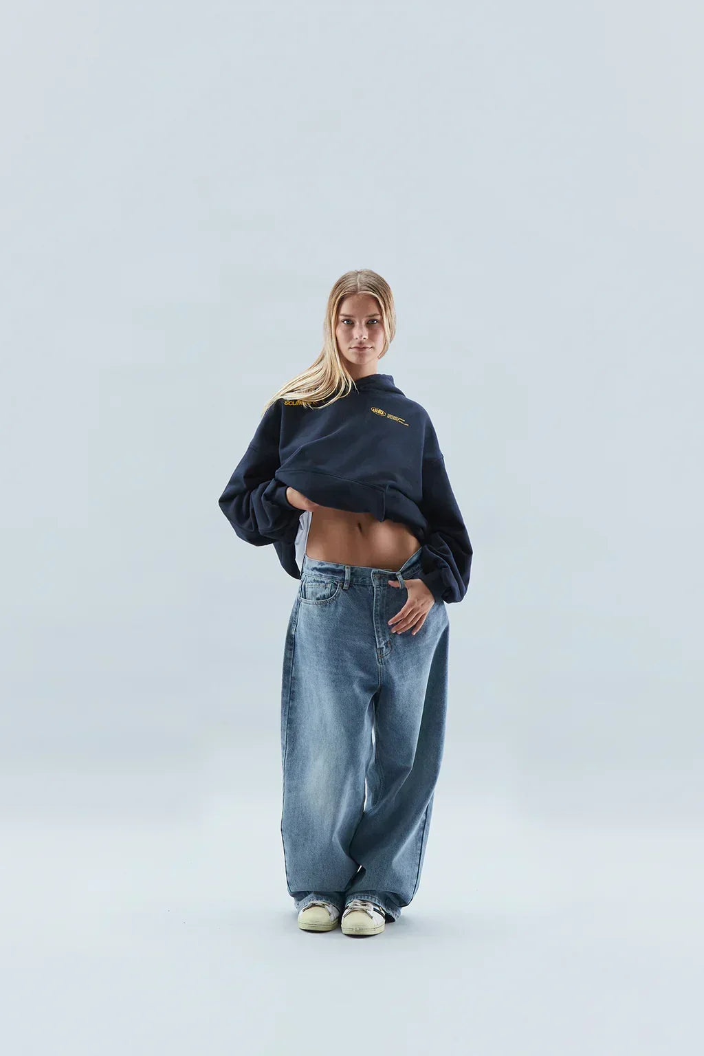 Hallie | Women's Oversized Pullover Hoodie with Back Print Relaxed Fit