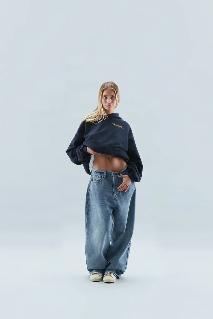 Hallie | Women's Oversized Pullover Hoodie with Back Print Relaxed Fit