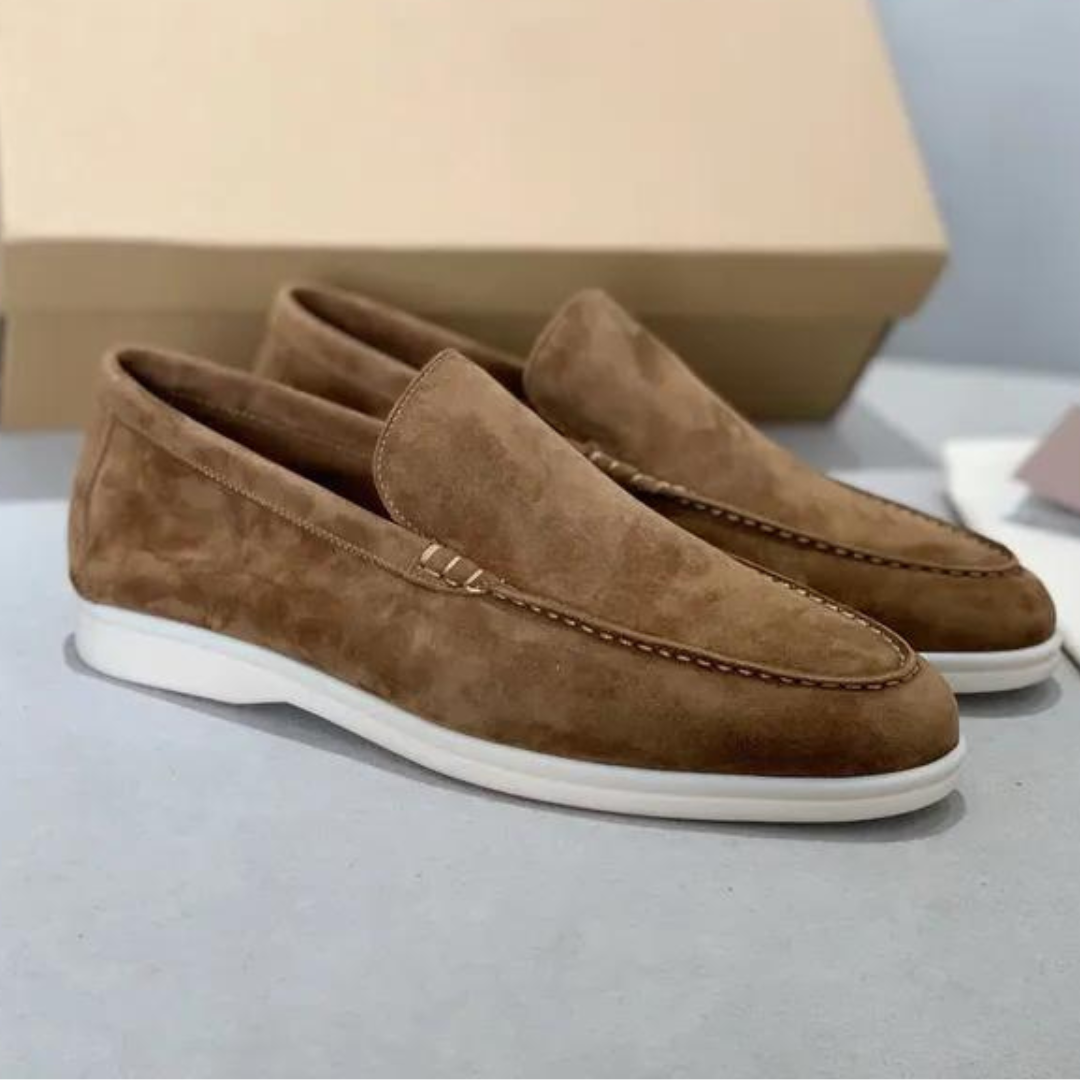 Lucas | Men's Suede Loafers Leather Insole Non-Slip Sole