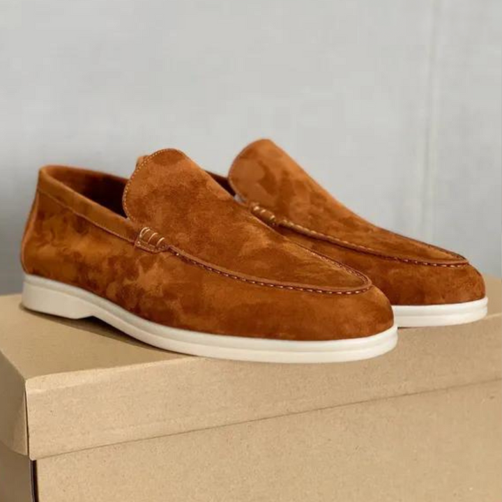 Lucas | Men's Suede Loafers Leather Insole Non-Slip Sole